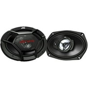 JVC CS-DR6931 drvn DR Series Shallow-Mount Coaxial Speakers 6 x 9, 500 Watts Max, 3 Way