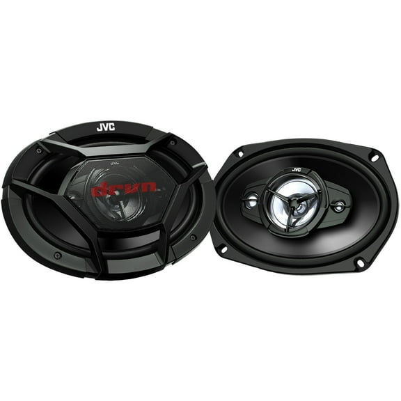 JVC CS-DR6941 drvn DR Series Shallow-Mount Coaxial Speakers (6" x 9", 550 Watts Max, 4 Way)