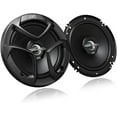 JVC CSJ620 300W 6.5" CS Series 2Way Coaxial Car Speakers, Set of 2