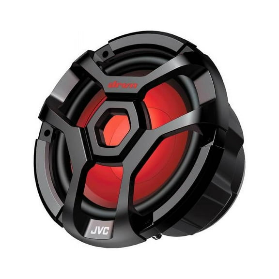 JVC CW-DR1040ML 10" Illumination 300W RMS (1300W Peak Power Handling) 4 ohms Marine Subwoofer with RGB LED lighting