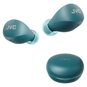 JVC Gumy mini TWS Bluetooth In-Ear Earbuds with Mics, On-Ear Controls, Charging Case, up to 23 Hours Play Time, 3 Sound Modes, IPX4, HA-A6T , Teal