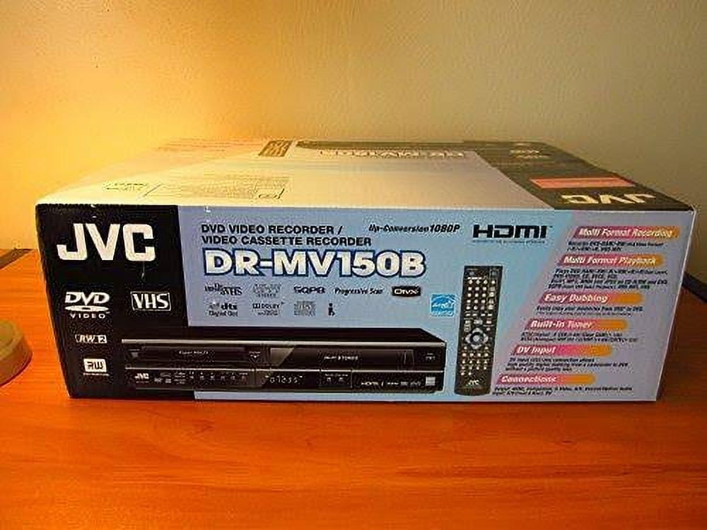 JVC DRMV150B (NEW) DVD Video Recorder VHS HiFi Stereo