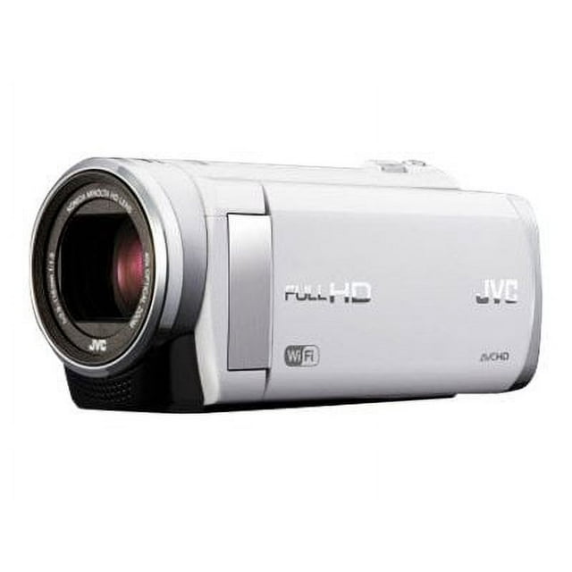 JVC Everio GZ-EX210 - Camcorder - 1080i - 1.5 MP - 40x optical zoom - Konica Minolta - flash card - Wi-Fi - white