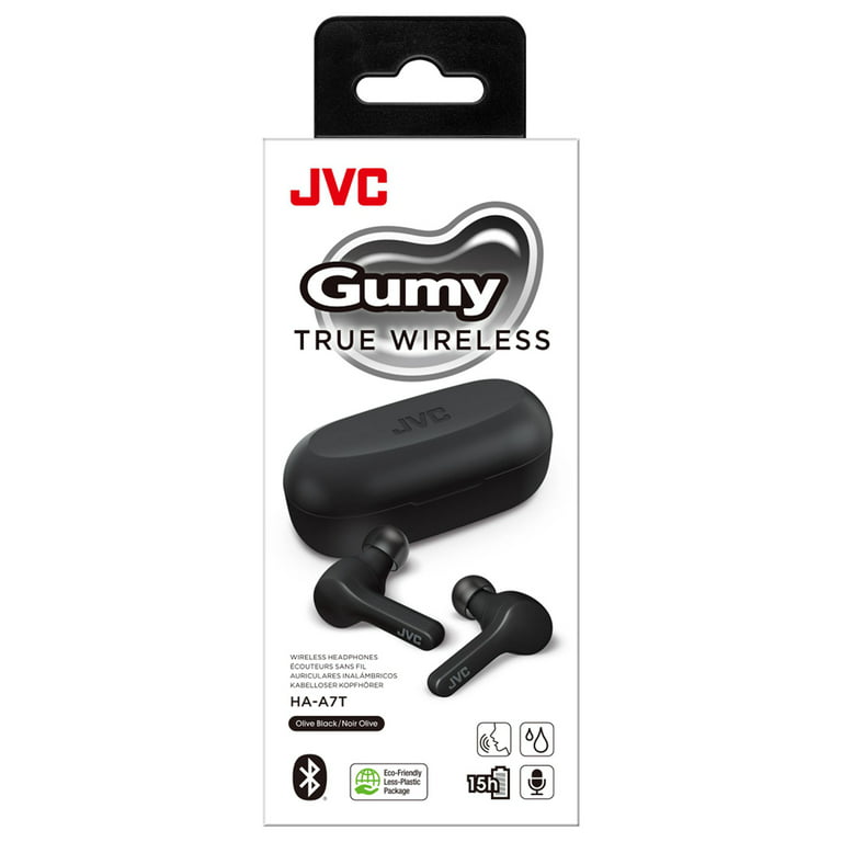 JVC GUMY IN EAR TWS BLACK 