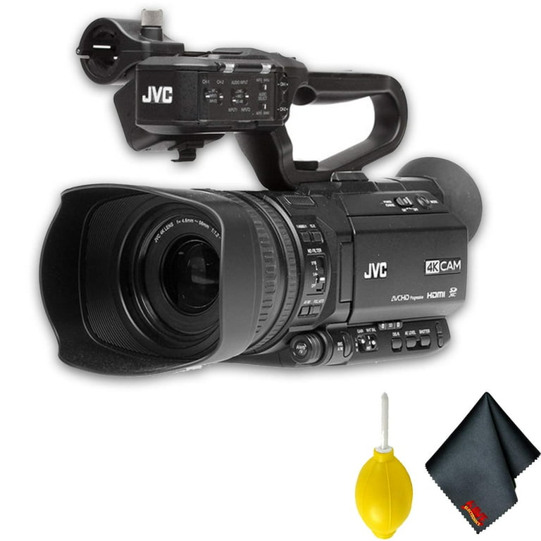 JVC GY-HM150 Ultra HD 4K Camcorder with HD-SDI Basic Accessory
