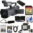 thumbnail image 1 of JVC GY-HM200U/250 Ultra 4K HD 4KCAM Professional Camcorder & Top Handle Audio Unit, 1 of 7
