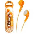 thumbnail image 1 of JVC Gumy Earbuds Valencia Orange, HAF140DN, 1 of 2