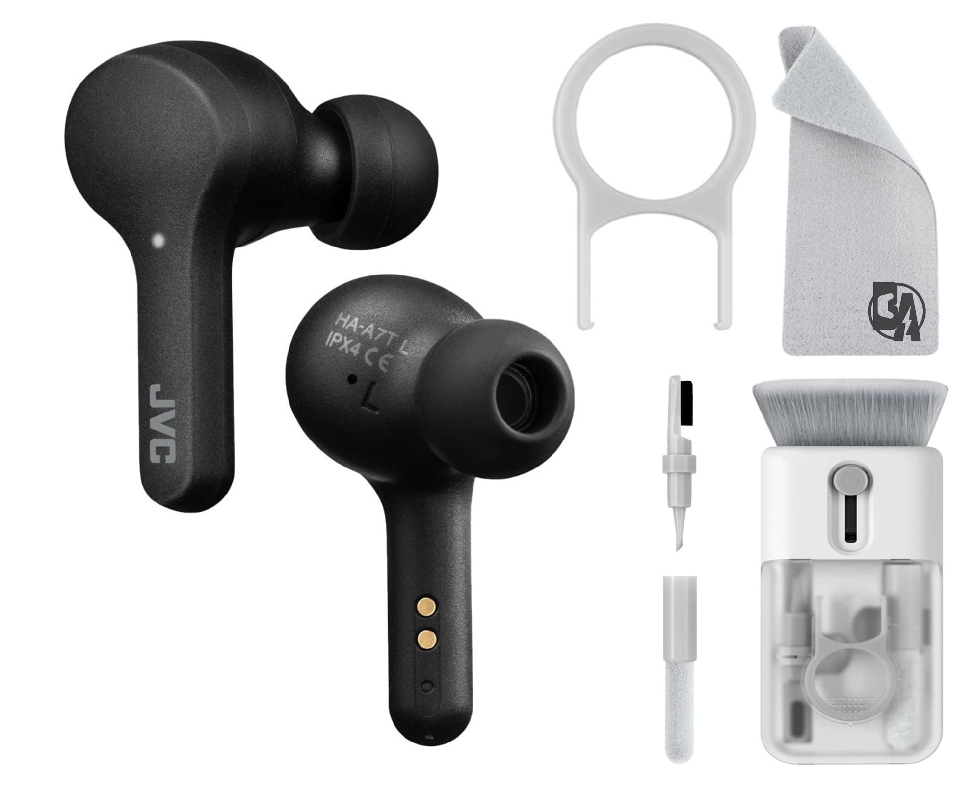 Jvc gumy true wireless earphones black new arrivals