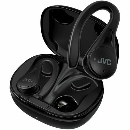 JVC - Fitness True Wireless  Headphones - Black