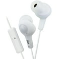 thumbnail image 1 of JVC HA-FR6 Gumy Plus In-Ear Headphones with Remote & Mic (White), 1 of 5