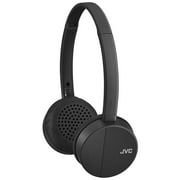 JVC HA-S23W Wireless Headphones - On Ear Bluetooth Headphones, Foldable Flat Design, 17-Hour Long Battery Life (Black)