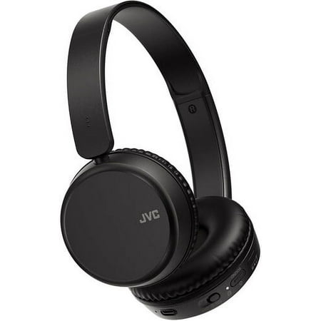 JVC - Lightweight Wireless Headphones - Black