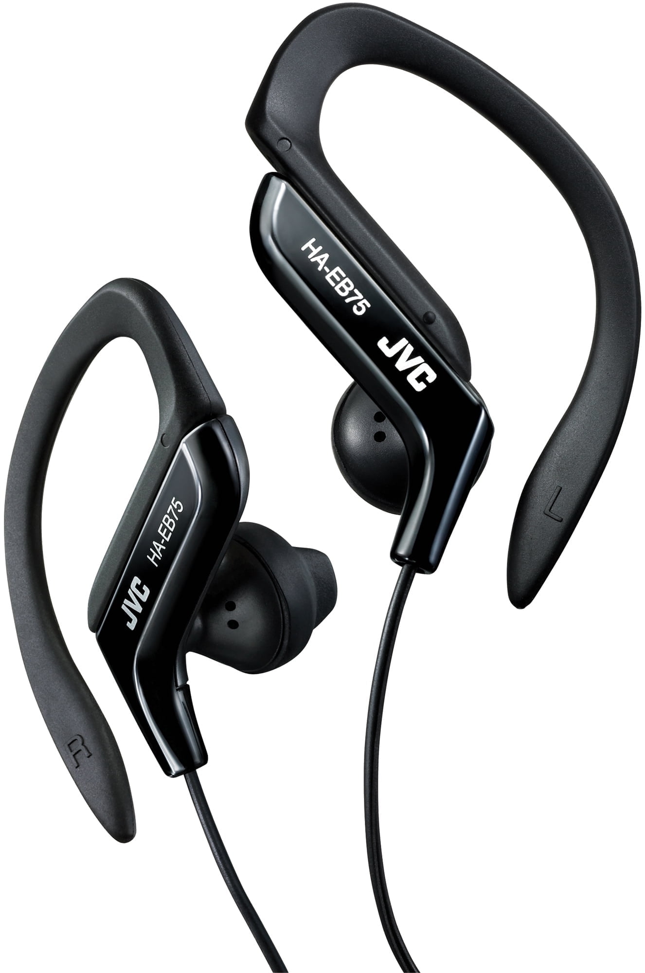 JVC HAEB75A Sports Ear-Clip Headphones, Bass Boost Earbuds JVC HAEB75A Sports Ear-Clip Headphones, Bass Boost Earbuds