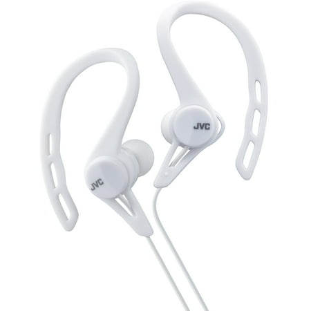 JVC - Wired Ear Clip-On Earbud Headphones - White