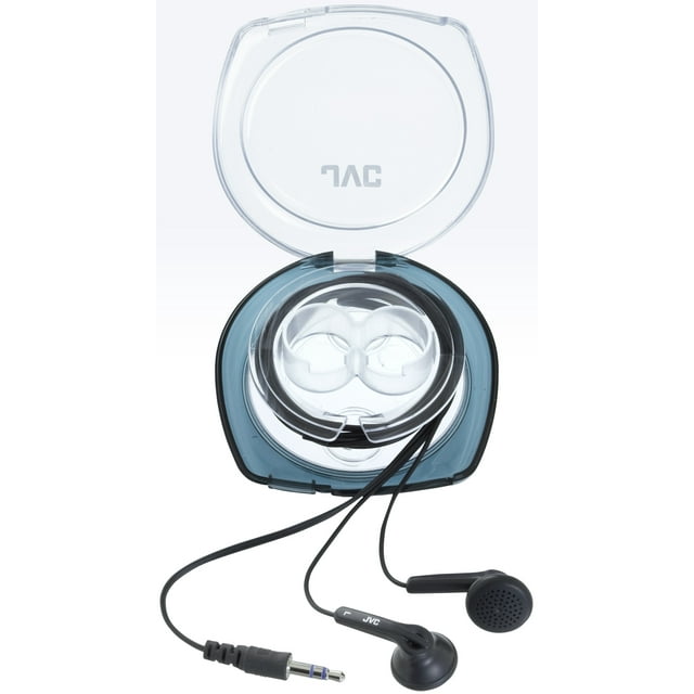 JVC HAF10C Earbud Headphones with Carrying Case