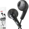 thumbnail image 1 of JVC HAF160B Gumy Ear Bud Headphone Black, 1 of 6