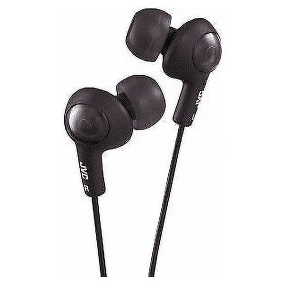 JVC HAFX5B Gumy Plus Inner Earbuds Consumer Electronics, Black