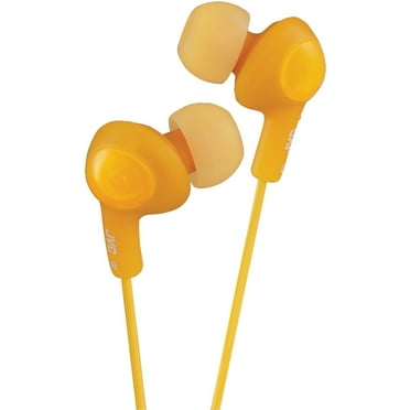 JVC HAFX5D Gumy Plus Inner Ear Headphones (Orange)