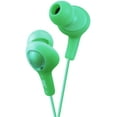 thumbnail image 1 of JVC HAFX5G Gumy Plus Inner Ear Headphones (Green), 1 of 6