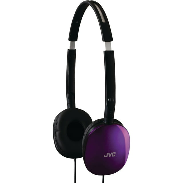 JVC HAS160V Flat Headphones (Violet)