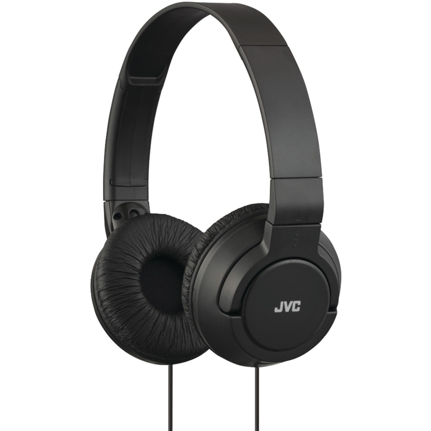 JVC HAS180-B-K Lightweight On-Ear Headphones (Black) - Walmart.com