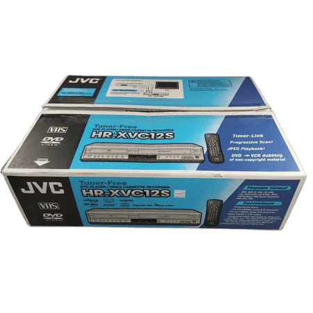 JVC HR-XVC12S DVD/VCR Combo Player