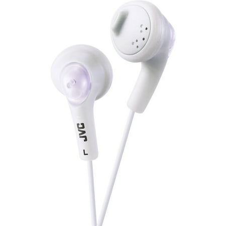 JVC In-Ear Headphones, White, HAF160W