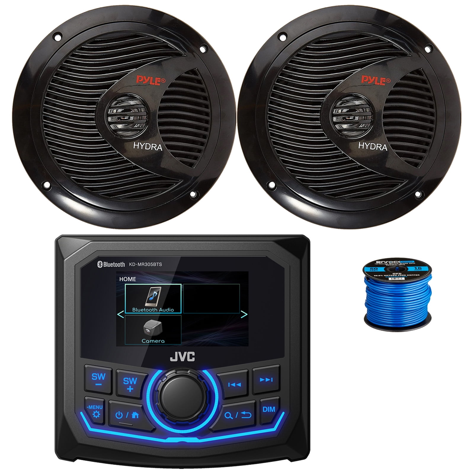 JVC KD-MR305BTS Marine 2.7