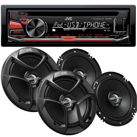 JVC KD-R670 CD with 6.5 CSJ260 Speakers