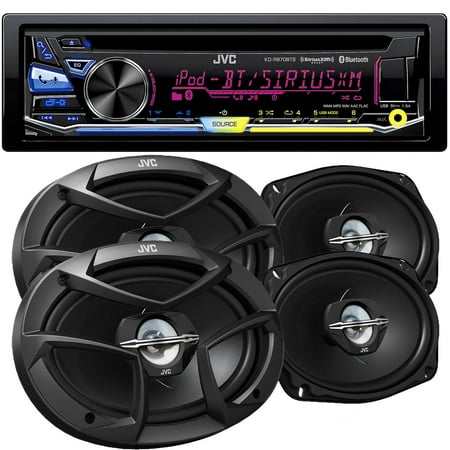 JVC KD-R970BTS CD with 6x9 CSJ6930 Speakers