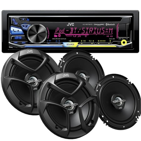 JVC KD-R975BTS CD with 6.5 CSJ260 Speakers