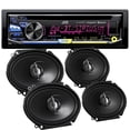 thumbnail image 1 of JVC KD-R975BTS CD with 6x8 CSJ6820 Speakers, 1 of 3