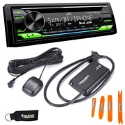 JVC KD-T910BTS - CD Receiver w/ Bluetooth, USB, Amazon Alexa + Included SirusXM SXV300 Satellite Radio Tuner