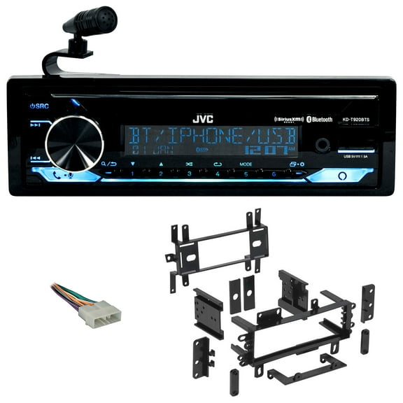 JVC KD-T920BTS Bluetooth Stereo CD Player XM Ready Fits 87-95 JEEP WRANGLER YJ