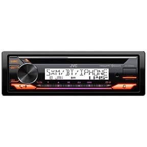New JVC KD-T92MBS 1-DIN CD with Backlit Display, Bluetooth and USB Playback