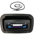 thumbnail image 1 of JVC KD-T92MBS Single-DIN Marine Bluetooth USB/AUX CD Player AM/FM Stereo Receiver W/Spa bezel for Single-DIN Radio + Adapter Plate for Single-DIN Cutouts Bundle Combo With Flexible 22" Radio Antenna, 1 of 5