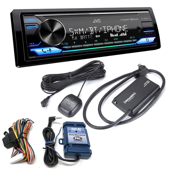 JVC KD-X380BTS Media Receiver, Bluetooth/USB/SiriusXM/Alexa, SWI-RC, SXV300v1