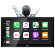 JVC KW-M180BT 2 DIN 6.75" Media Player USB Mirroring For Android Bluetooth + Backup CameraJVC KW-M180BT 2 DIN 6.75" Media Player USB Mirroring For Android Bluetooth + Backup Camera
