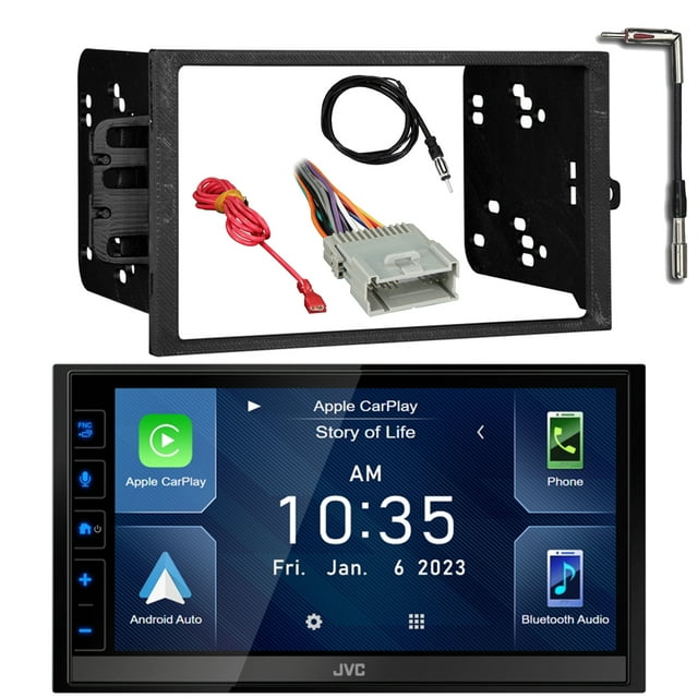 JVC KWM788BH Double DIN 6.8" Touchscreen HDMI Bluetooth AM/FM/HD Radio