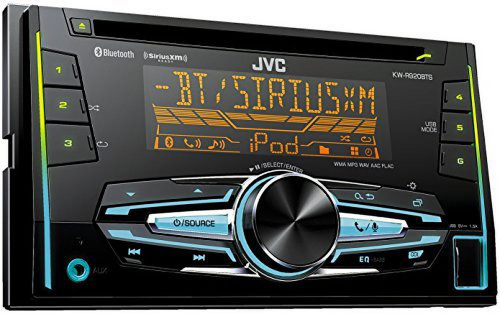 JVC KW-R920BTS Double DIN Bluetooth In-Dash Car Stereo Receiver w