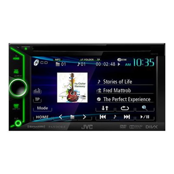 Jvc Rv Touch Screen JVC KW-V10 - DVD receiver - display - 6.1
