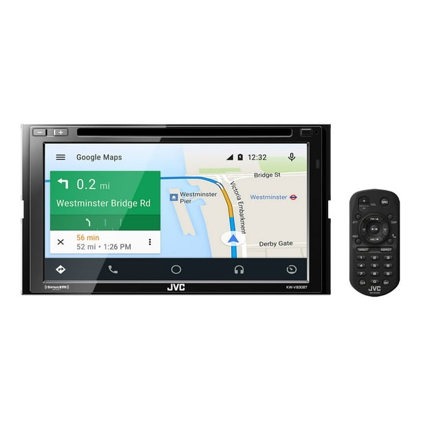 JVC KWV830BT DVD receiver display 6.8" touch screen indash