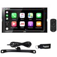 thumbnail image 1 of JVC KW-V940BW Receiver compatible with Android Auto, CarPlay, and included Rear-View Camera, 1 of 6