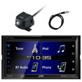 thumbnail image 1 of JVC KWV 6.8" Clear Resistive Touchscreen Bluetooth CD/DVD Digital Multimedia Car Stereo Receiver Bundle Combo with Waterproof Color Rear View Backup Camera and Weather Resistant Antenna, 1 of 4