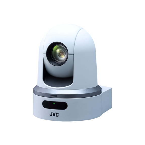 JVC KY-PZ100W - Conference camera - PTZ - color (Day&Night) - 2.1 MP - 1920 x 1080 - motorized - audio - wired - HDMI, 3G-SDI - GbE - MPEG-2, MPEG-4, H.264, MOV, TS, AVC - DC 12 V / PoE Plus