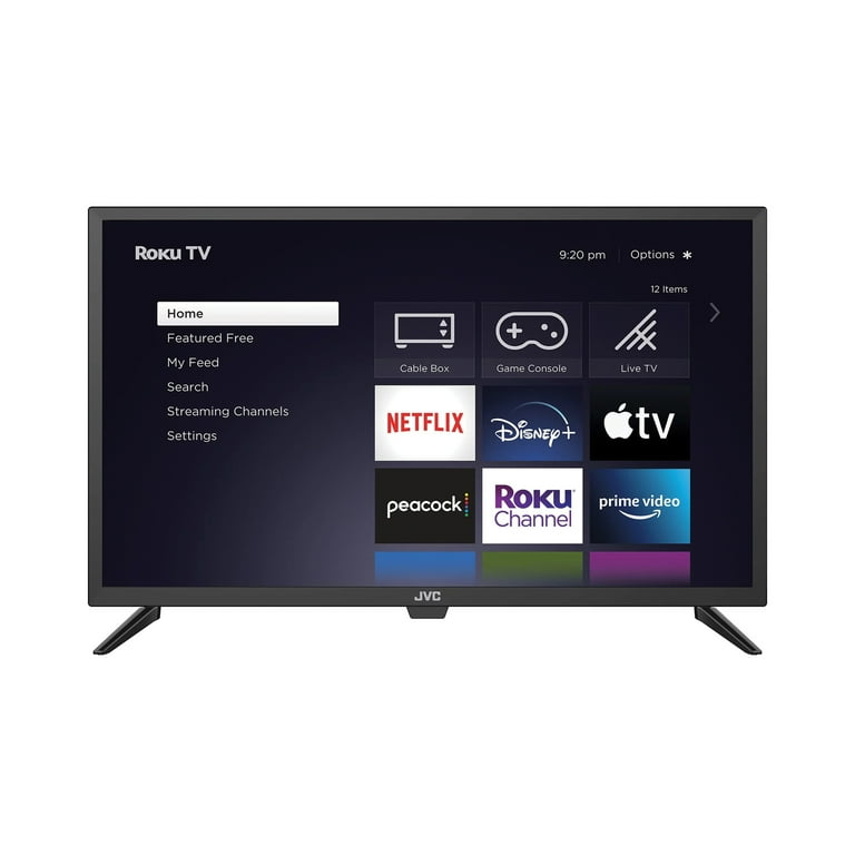 JVC 32-Inch Class Roku LED Smart TV - LT-32MAR205 - High