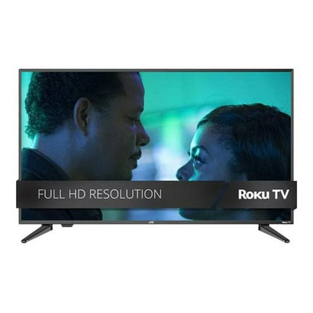 JVC LT-43MAW588 - 43" Diagonal Class (42.5" viewable) LED-backlit LCD TV - Smart TV - Roku TV - 1080p 1920 x 1080 - direct-lit LED
