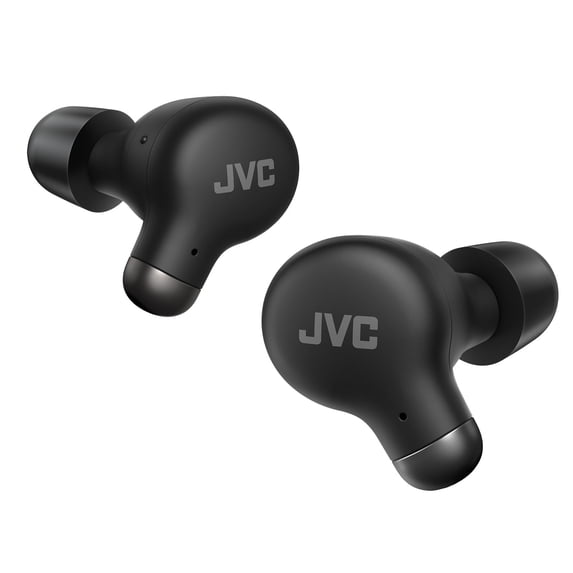 JVC Active Noise Cancelling True Wireless Earbuds - Bluetooth 5.3 with ANC - Comfortable Fit with S/M/L Silicon & Memory Foam Earpieces - IPX4 Water Resistant - 28 Hrs Playback - Compact Charging Cas