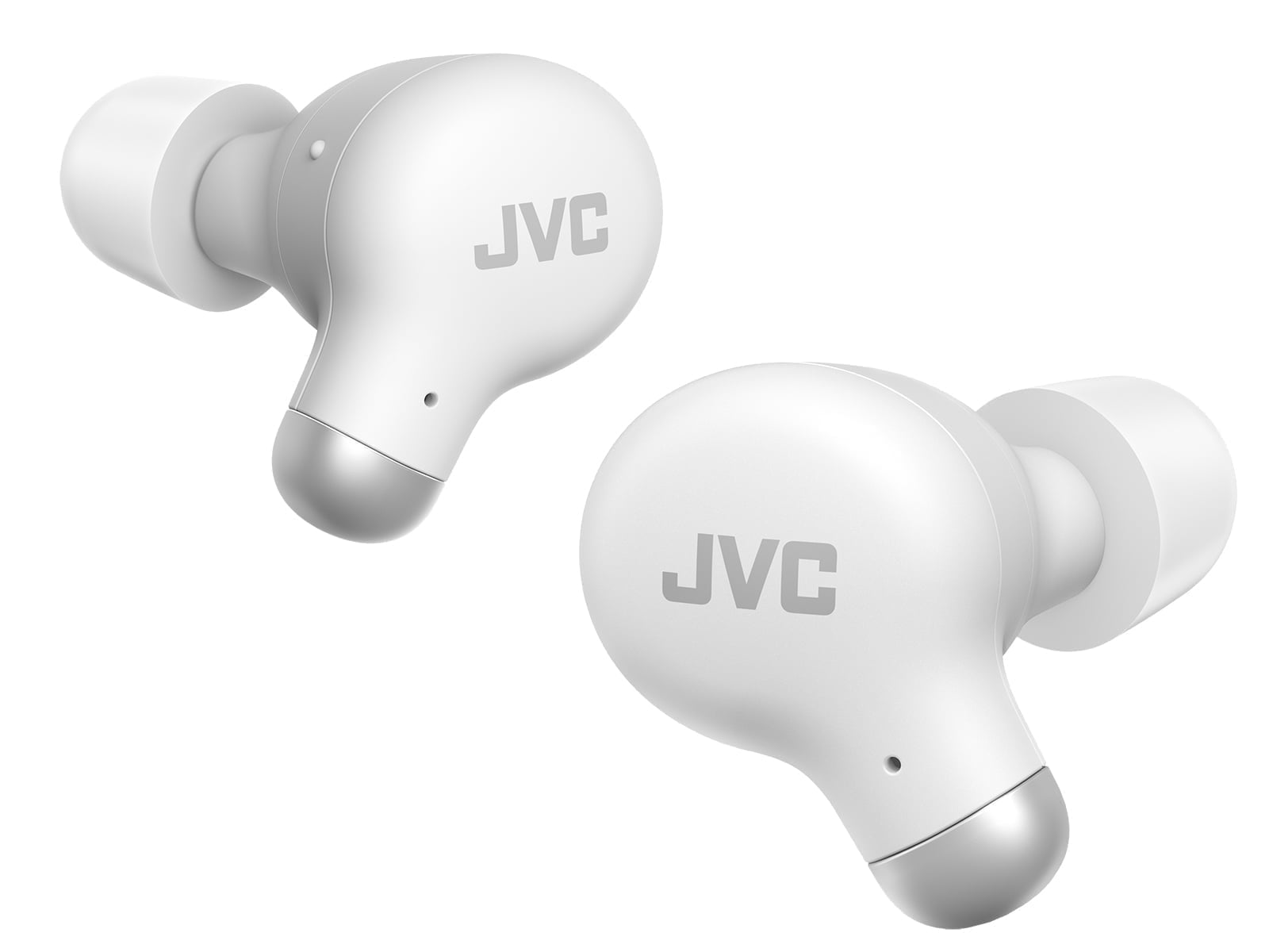 JVC Active Noise Cancelling True Wireless Earbuds - Bluetooth 5.3 with ANC - Comfortable Fit with S/M/L Silicon & Memory Foam Earpieces - IPX4 Water Resistant - 28 Hrs Playback -Compact Charging Case