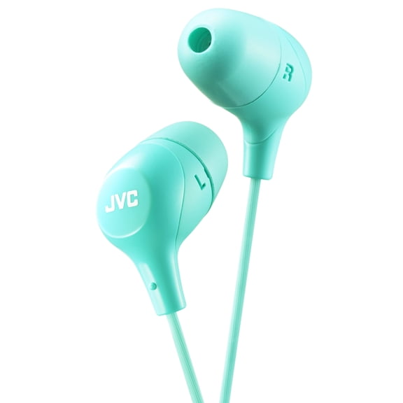 JVC Marshmallow Memory Foam Earbuds - Green HAFX38G